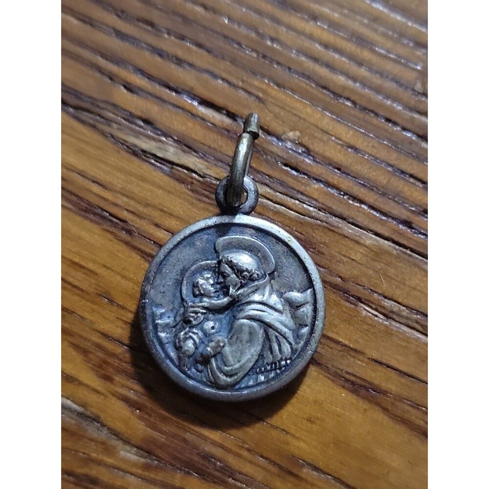 St Anthony Tela Toccata Alla Lingua Del Santo Padova Touched Tongue Medal Relic